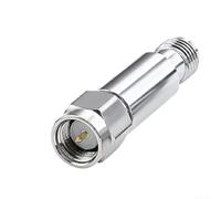 Atenuador coaxial RF de 10dB DC-8GHz 2W para SMA macho a hembra, acero inoxidable con conectores chapados en oro, para pruebas 5G IoT