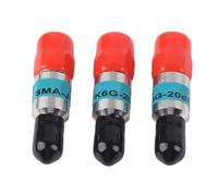 Atenuador coaxial SMA, Atenuador de aleación Constante 1-30dB Rango de 50 Ω Impedancia Masculina a Femenina DC - 6.0GHz Atenuador coaxial de Rango de frecuencia para solicitudes (30db) (20db)