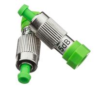 Atenuador de fibra óptica FC/A FM, conector hembra a macho, 0 dB-30 dB, 1 dB, 3 dB, 5 dB, 7 dB, FTTH, 10 unidades(13dB)
