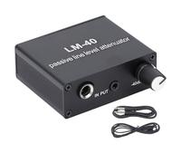 Atenuador de Sonido, Atenuador de Control de Volumen de Nivel de Línea Pasivo LM-40, Conectividad de Múltiples Puertos, Control Remoto de Volumen Ajustable