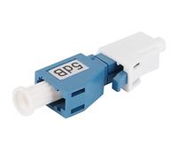Atenuador Fibra Óptica LC/UPC 5dB Monomodo IP68 Impermeable Adaptador Macho a Hembra Ignífugo Baja Pérdida
