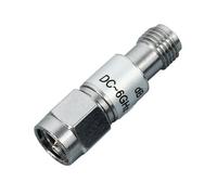 Atenuador fijo S+M+A de 13 GHz y 2 W, 50 ohmios, 3 dB, 5 dB, 6 dB, 10 dB, 15 dB, 20 dB, 30 dB, 40 dB, 50 dB, 60 dB, conectores coaxiales R+F(5db)