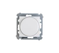 Atenuador Giratorio Presión Simon 54 20-500W Blanco DS9T.01/11