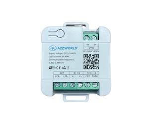 Atenuador LED WiFi 2,4G + botón, 12 V 24 V 48 V 6A, compatible con TUYA y vida inteligente, control por aplicación inteligente/voz/botón, IP20