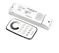 Atenuador multizona de voltaje constante, controlador RGBW temperatura color, receptor LED, control remoto 12V y 24V(T6 and R4M)