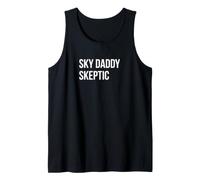 Ateo Divertido - Sky Daddy Skeptic Camiseta sin Mangas