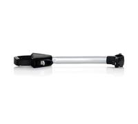 Atera 022631 Distanciador para portabicicletas Trasero Strada, Aluminio, Brazo de sujeción para 2ª Bicicleta, Longitud del Tubo del portabicicletas 30,5 cm