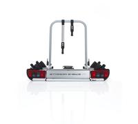 Atera 022686 Portabicicletas para coche Strada E-Bike, portabicicletas para enganche de coche con luces traseras - para 2 bicicletas