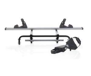 Atera 022711 Extensión Evo 3, aluminio anodizado , Raíl de rueda con separador para transportar una 4ª bicicleta