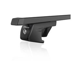 Atera 048137 Portabicicletas de Techo Signo RT, Portabicicletas para Coches con Barras de Techo autoportantes, Acero 137 cm