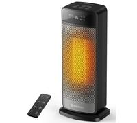 Ateroll Calefactor Bajo Consumo, 2000W PTC Ceramico radiador electrico, Temporizador 24H, 4 Modos, Protección Contra Sobrecalentamiento y Vuelco, Modo ECO, 70° Oscilación, para Interiores