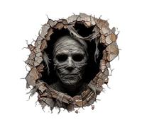 Aterradoras Pegatinas De Pared Halloween Momia Espeluznante Autoadhesiva