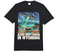 Aterrizaje OVNI en Wyoming Wild West Comfort Colors Adult Heavyweight T-Shirt