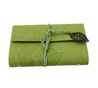 ATEUXOL Cuaderno de Viaje Vintage de Cuero Cuaderno de hojas Retro for escuela y oficina, libreta papelería, diario, literatura, cuaderno notas cuero PU, planificadores diarios viajero, 1 ud(Color5)