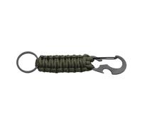 ATEUXOL Llavero Llavero for Exteriores, Colgante for Llavero, Cuerda de Paracord for Acampar, Nudo for Acampar, abrebotellas, Llavero(Style 2-Green)