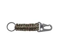 ATEUXOL Llavero Llavero for Exteriores, Colgante for Llavero, Cuerda de Paracord for Acampar, Nudo for Acampar, abrebotellas, Llavero(Style 1-Camo)