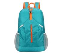 ATEUXOL Ultra Ligeras Plegables Mochila ligera plegable de 25L, impermeable, Unisex, for senderismo, Fitness, Camping, escalada, bolsa viaje, deportes al aire libre, mochila ocio(Lake Blue)