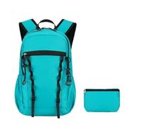 ATEUXOL Ultra Ligeras Plegables Mochila plegable for deportes al aire libre, bolsa ligera for ciclismo y correr, mochila portátil de nailon resistente agua for senderismo montaña(Lake Blue)
