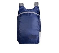 ATEUXOL Ultra Ligeras Plegables Mochila plegable impermeable for deportes al aire libre, bolsa de viaje portátil ultraligera for viajes, Camping, correr, Fitness, compras(Dark blue)