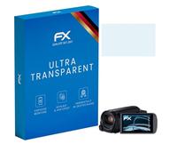 atFoliX Lámina Protectora de Pantalla compatible con Canon Legria HF R806 Película Protectora, ultra transparente FX Protector Película (3X)
