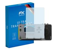 atFoliX Lámina Protectora de Pantalla compatible con Mooer GE1000 Película Protectora, ultra transparente FX Protector Película (2X)