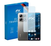 atFoliX Lámina Protectora de Pantalla compatible con Xiaomi 14T Pro Película Protectora, ultra transparente FX Protector Película (3X)
