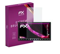 atFoliX Lámina Protectora de plástico Cristal compatible con Alpine iLX-705D Película Vidrio, 9H Hybrid-Glass FX Protector Pantalla Vidrio templado de plástico