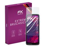 atFoliX Lámina Protectora de plástico Cristal compatible con Crosscall Stellar-X5 Película Vidrio, 9H Hybrid-Glass FX Protector Pantalla Vidrio templado de plástico