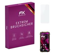 atFoliX Lámina Protectora de plástico Cristal compatible con Cubot King Kong 6 Película Vidrio, 9H Hybrid-Glass FX Protector Pantalla Vidrio templado de plástico