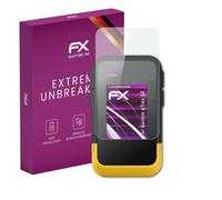 atFoliX Lámina Protectora de plástico Cristal compatible con Garmin eTrex SE Película Vidrio, 9H Hybrid-Glass FX Protector Pantalla Vidrio templado de plástico