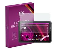 atFoliX Lámina Protectora de plástico Cristal compatible con Honeywell ScanPal EDA10A Película Vidrio, 9H Hybrid-Glass FX Protector Pantalla Vidrio templado de plástico