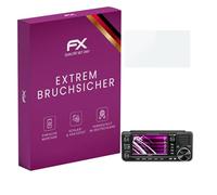 atFoliX Lámina Protectora de plástico Cristal compatible con Icom IC-705 Película Vidrio, 9H Hybrid-Glass FX Protector Pantalla Vidrio templado de plástico