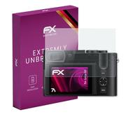 atFoliX Lámina Protectora de plástico Cristal compatible con Leica Q3 Película Vidrio, 9H Hybrid-Glass FX Protector Pantalla Vidrio templado de plástico