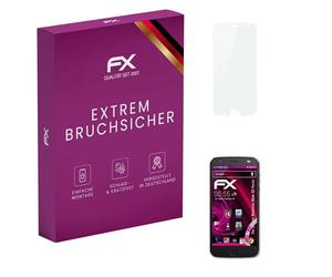 atFoliX Lámina Protectora de plástico Cristal compatible con Lenovo Motorola Moto Z2 Force Película Vidrio, 9H Hybrid-Glass FX Protector Pantalla Vidrio templado de plástico