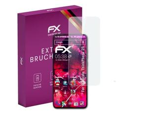 atFoliX Lámina Protectora de plástico Cristal compatible con Motorola ThinkPhone 25 Película Vidrio, 9H Hybrid-Glass FX Protector Pantalla Vidrio templado de plástico