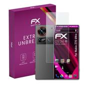 atFoliX Lámina Protectora de plástico Cristal compatible con Nubia Z70 Ultra Película Vidrio, 9H Hybrid-Glass FX Protector Pantalla Vidrio templado de plástico