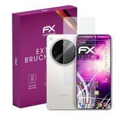 atFoliX Lámina Protectora de plástico Cristal compatible con Oppo Find X8 Ultra Película Vidrio, 9H Hybrid-Glass FX Protector Pantalla Vidrio templado de plástico