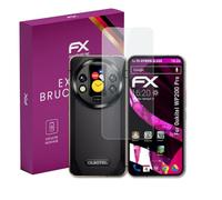 atFoliX Lámina Protectora de plástico Cristal compatible con Oukitel WP200 Pro Película Vidrio, 9H Hybrid-Glass FX Protector Pantalla Vidrio templado de plástico