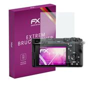 atFoliX Lámina Protectora de plástico Cristal compatible con Sony Alpha a6700 Película Vidrio, 9H Hybrid-Glass FX Protector Pantalla Vidrio templado de plástico