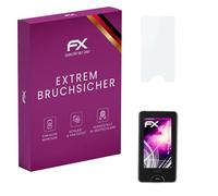 atFoliX Lámina Protectora de plástico Cristal compatible con Sony Walkman NWZ-X1050 Película Vidrio, 9H Hybrid-Glass FX Protector Pantalla Vidrio templado de plástico