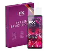 atFoliX Lámina Protectora de plástico Cristal compatible con Sony Xperia 5 V Película Vidrio, 9H Hybrid-Glass FX Protector Pantalla Vidrio templado de plástico