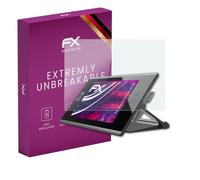 atFoliX Lámina Protectora de plástico Cristal compatible con Wacom CINTIQ 24 HD Película Vidrio, 9H Hybrid-Glass FX Protector Pantalla Vidrio templado de plástico