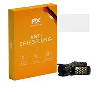 atFoliX Película Protectora compatible con Canon Legria HF G70 Lámina Protectora de Pantalla, antirreflejos y amortiguadores FX Protector Película (3X)