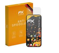 atFoliX Película Protectora compatible con Nothing Phone (2a) Lámina Protectora de Pantalla, antirreflejos y amortiguadores FX Protector Película (3X)