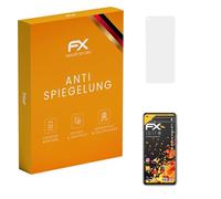 atFoliX Película Protectora compatible con Samsung Galaxy A21s Lámina Protectora de Pantalla, antirreflejos y amortiguadores FX Protector Película (3X)
