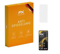 atFoliX Película Protectora compatible con Samsung Galaxy A52 Lámina Protectora de Pantalla, antirreflejos y amortiguadores FX Protector Película (3X)