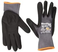 ATG 34-874 MaxiFlex Ultimate - Guantes de montaje (5 unidades, 5 unidades), color gris y negro