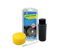 ATG Color Negro de Pintura para Cuero - Retoque de Cuero para Coche - Pintura para Polipiel - Reparación de sofá de Cuero - Pintura Cuero - Hidratador de Cuero Coche - Limpiador de Cuero Coche