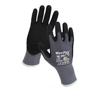 ATG Guantes de trabajo MaxiFlex Ultimate – Guantes de montaje – Pack de 3, Talla 8 (M)