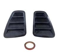 ATGCBCAUF 2 Pegatinas Decorativas De Fibra De Carbono para Faros Traseros De Coche Accesorios Exteriores para F&iat 500 para Abarth 595 695 Años 2016-2024(Carbon Look)